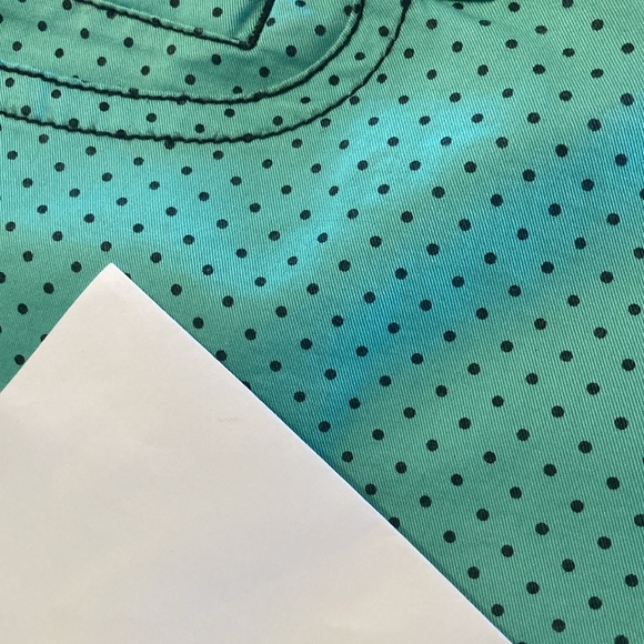 Women’s Be Bop green black polka dot cuffed hem shorts size 5 - NWT - Picture 9 of 9